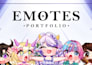 create anime style twitch emotes, animated emotes and sub badges